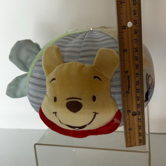 Whimsical Classic Winnie the Pooh Baby Plush Ball Toy Chime Stuffed Toy - Picture 15 of 15